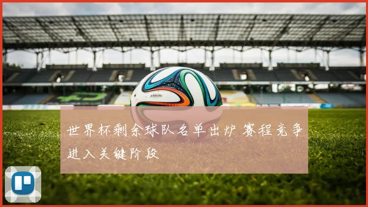 世界杯剩余球队名单出炉 赛程竞争进入关键阶段